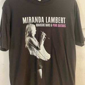 Miranda Lambert Concert Tee Black